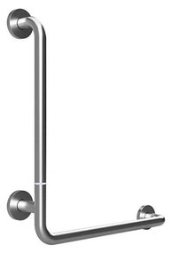 Bară de sprijin 63x68 cm inox/argintie