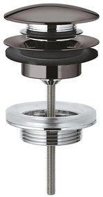 GROHE 65807A00 - Set de evacuare cu ventil click-clack pentru lavoar cu preaplin, grafit