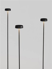 Set de 3 corpuri iluminat exterior decorativ cu tarus KASP H-90cm