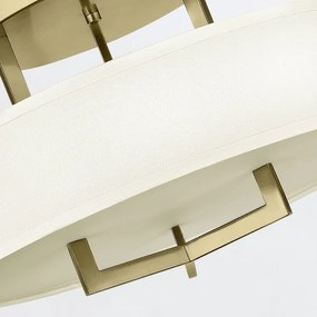 Hinkley HK-HAMPTON-SF-BB Plafonieră HAMPTON, 3 x E27, 60 W, 230 V, Ø 50,8 cm, finisaj auriu