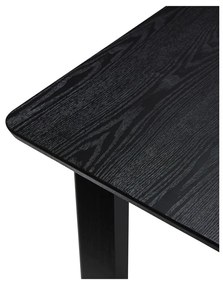 Masă de dining neagră 95x195 cm Dapper – Hübsch