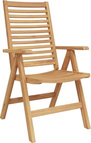 vidaXL Scaun pentru Grădină 8 pcs Maro 52 x 64.5 x 108 cm