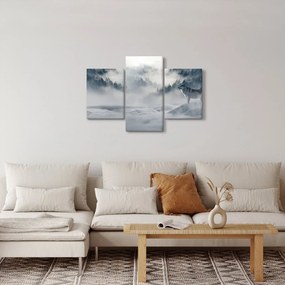 Tablou cu lupi (90x60 cm)