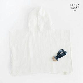 Halat pentru copii 2-4 ani alb din in – Linen Tales