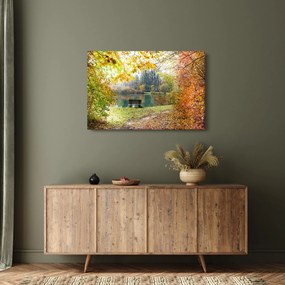 Tablou cu pescărie (90x60 cm)