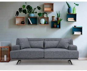 Canapea gri închis 200 cm Bentley – Balcab Home