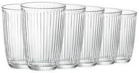 Set de pahare Bormioli Rocco long drink 6 pieseLine, 390 ml, 390 ml