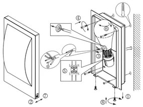 Eglo 97239 - LED lampă de exterior VERRES-C 1xE27/9W/230V BT IP44 dimabilă