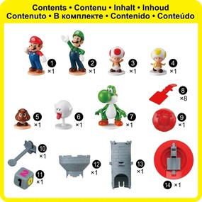 Epoch Super Mario Blow Up joc de societate ShakenTower