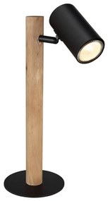 Lampă de masă HERTI 1xGU10/5W/230V lemn/metal Globo 57913T