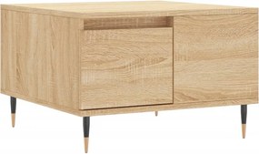 vidaXL Măsuță de cafea, stejar sonoma, 55x55x36,5 cm, lemn prelucrat