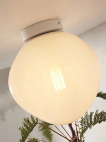 Plafoniera moderna design decorativ Helsinki boulder alba