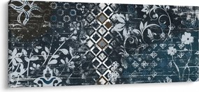 Tablou - Decorațiuni flori (120x50 cm)