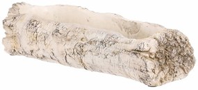 Husă pentru flori - jardiniere, imitație demesteacăn, 32 x 12 x 8 cm, 32 cm