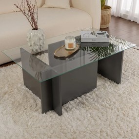 Măsuță de cafea Vetrino Anthracite