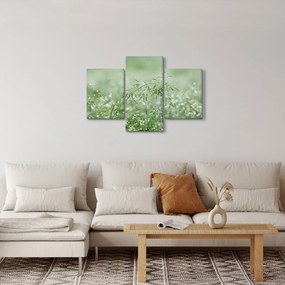 Tablou - Trandafir în iarbâ (90x60 cm)