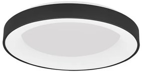 Lustra LED aplicata controlata wireless prin smartphone Rando Smart neagra