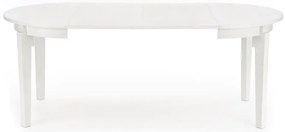 Masă de sufragerie extensibilă 100-200 cm Saras (alb) (pentru 6 8 persoane). 1048725