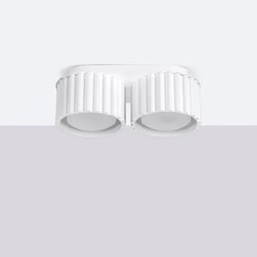 Sollux SL.1783 - Corp de iluminat tip spot AURA 2xGX53/10W/230V alb