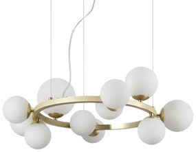Ideal Lux - Abajur de rezervă PERLAGE, Ø 12 cm, alb, pentru candelabru/corp de iluminat/lampă