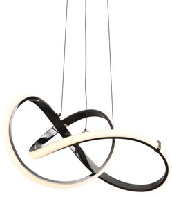 Lustră LED pe cablu Zuma Line MD9717-1-3BCD INDIGO LED/44W/230V negru