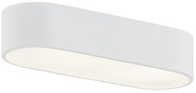Plafoniera metalica design modern TONI 50cm alba