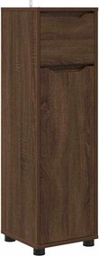 vidaXL Dulap de Baie Stejar închis 30,5 x 30 x 101 cm Lemn compozit