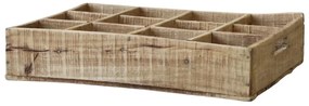 Tavă din lemn reciclat cu 12 compartimente – Grimaud