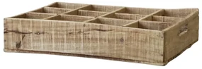 Tavă din lemn reciclat cu 12 compartimente – Grimaud
