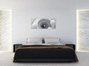 Tablou cu abstracție 3D (120x50 cm)
