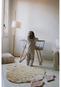 Covor pentru copii galben lavabil/țesut manual din bumbac 95x120 cm Ducky – Lorena Canals