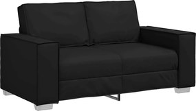 vidaXL Canapea Negru 160 x 80 x 84 cm țesătură