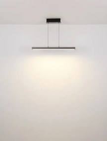 Globo 17016 - Lustra LED dimabilă pe cablu ETHAN LED/39W/230V 2700/4000/6000K gri