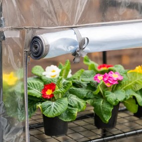 Solar cu folie pentru balcon 30 x 58 x 124 cm