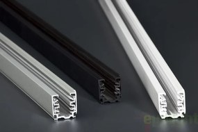 Sina metalica alba 2m, pentru spoturile pe sina de la Faro 64211