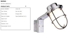 Aplica de perete exterior IP44 Marina 62329933 DFTP