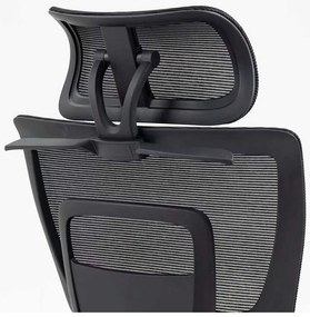 Scaun de birou Caricia, negru