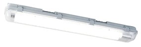 Corp de iluminat TL gri cu LED inclus 15W 2250 lm 4000K IP65 - Base