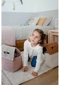 Covor roz/crem lavabil/țesut manual din bumbac 90x130 cm Lanes Vintage Nude – Lorena Canals