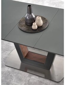 Masă de sufragerie extensibilă 160-240 cm Billie (antracit) (pentru 6 8 persoane). 1048719