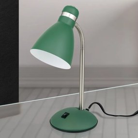 Orion - Lampă de masă SCHOOL 1xE27/40W/230V verde/crom mat