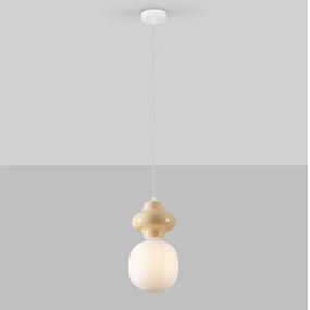 Pendul ceramic design modern CHIC galben