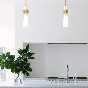 Elstead KRISTY-MP-DG-OPAL - Pendul pe tijă KRISTY, 1xE27/40W/230V, Ø 15,2 cm, finisaj cupru