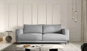 Canapea tapitata, extensibila, cu spatiu pentru depozitare, 260x90x95 cm, Dalia 01, Eltap (Culoare: Gri inchis / Sola 6)