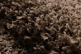 Covor SOFFI cerc shaggy 5cm maro - SECUNDAR-COTATI PRODUSUL