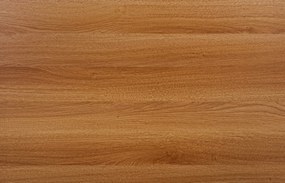 OFERTA Masa de dining alba RAMOD 100x60 cm, decor stejar II. calitate