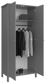 Dulap pentru haine Tuan, gri