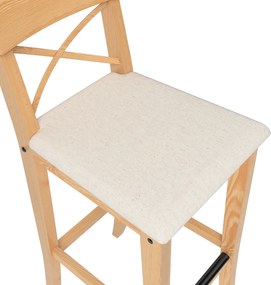 Husă pentru scaun de bar Ingolf cu scaun tapițat