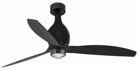 Lustra cu Ventilator si telecomanda MINI ETERFAN M LED negru mat