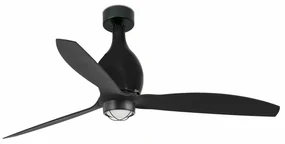 Lustra cu Ventilator si telecomanda MINI ETERFAN M LED negru mat